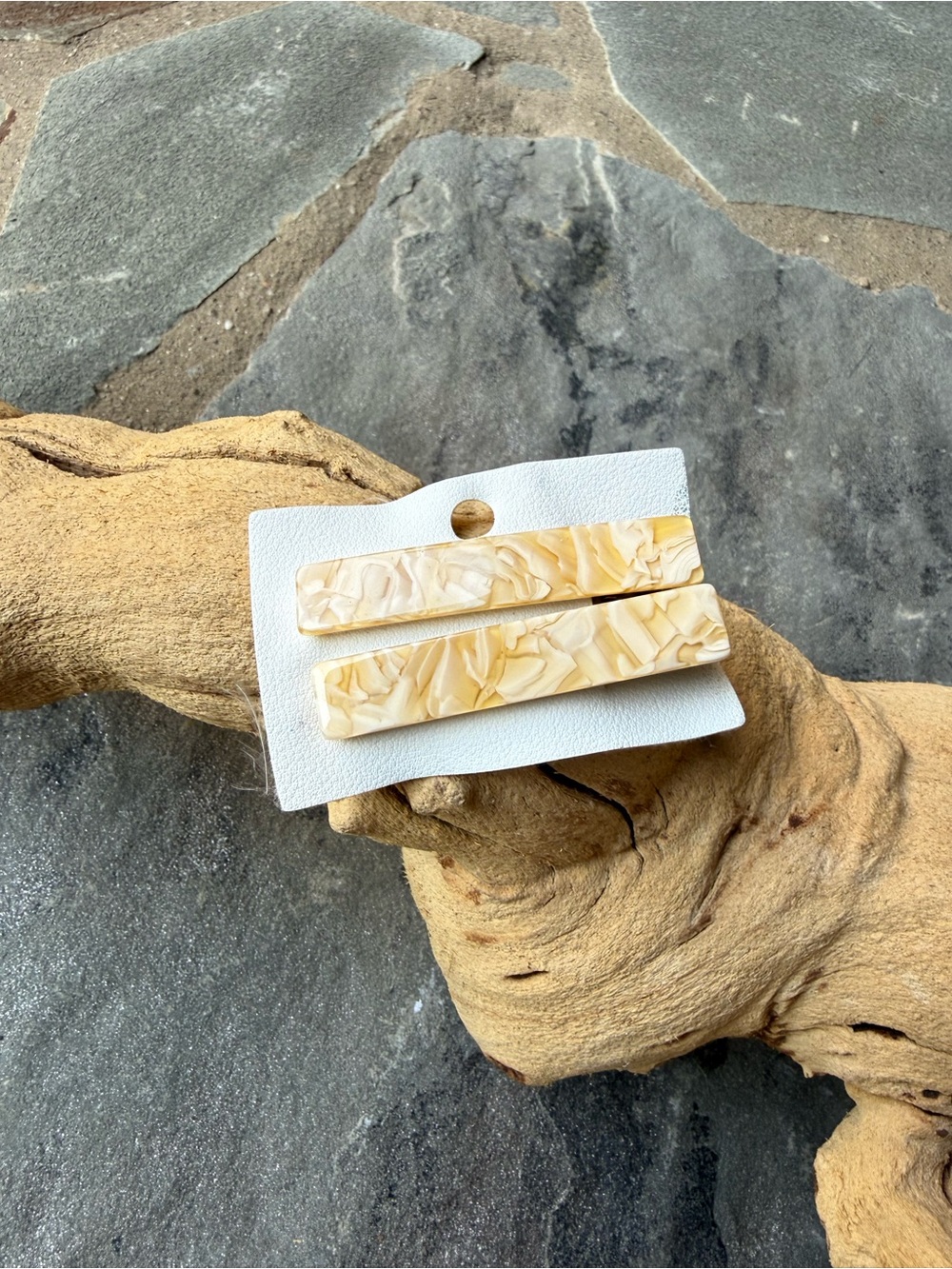 New🌟Free people- Marbled Hair Clips